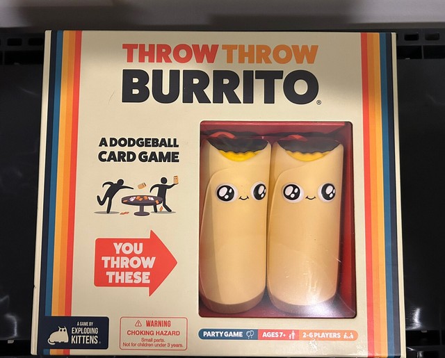 Throw Throw Burrito Jogo de Tabuleiro