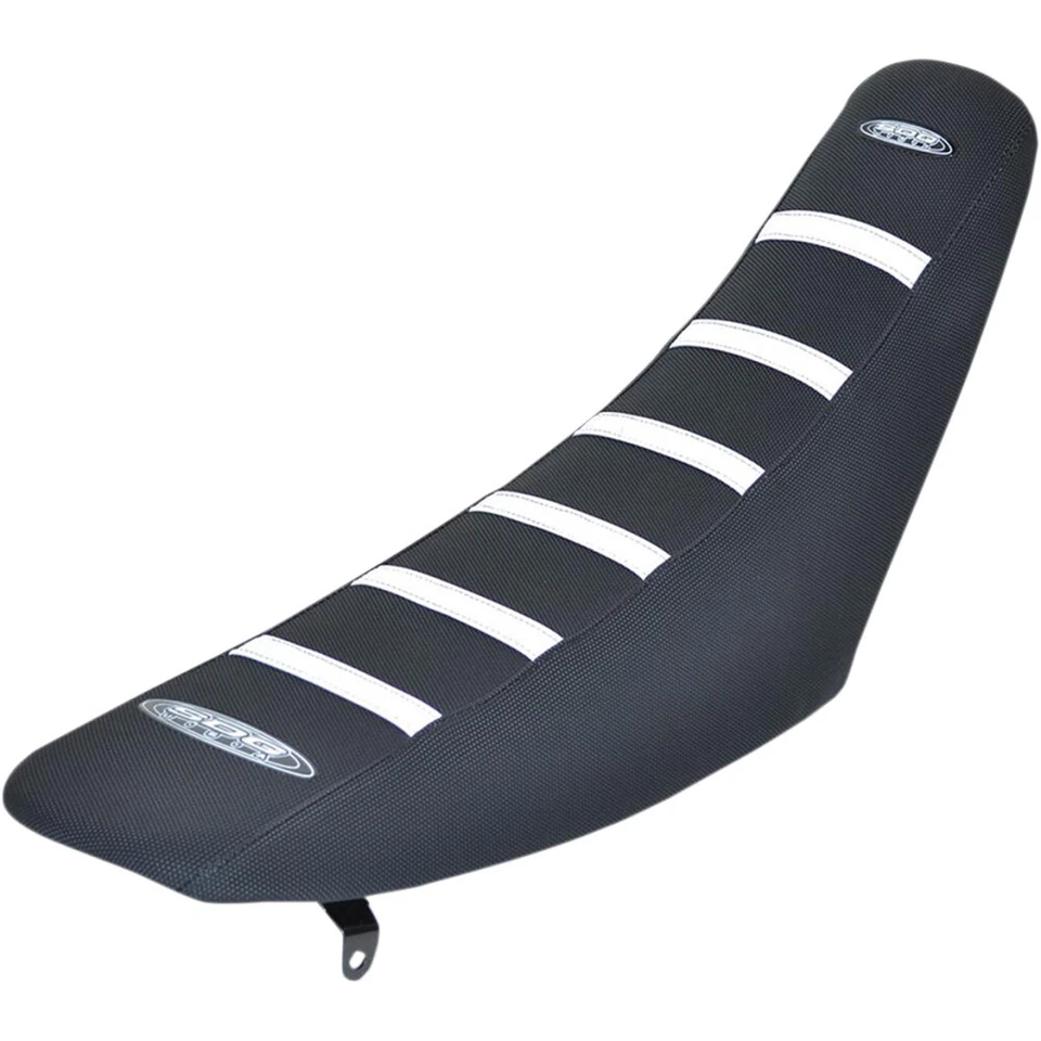 Cubierta de asiento SDG 6-Rib Gripper - RMZ 250/450 (Negro/Blanco) 95925WK Foto 1 de 1