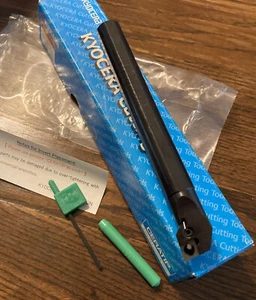 Kyocera 3/4” Boring Facing Indexable CNMG Insert Metal Lathe Tool Holder A12-PCL - Picture 1 of 9
