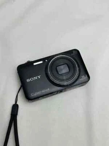 Sony Digital Camera DSC-WX60 Cyber Shot Black 8.0x 16.2MP Compact Camera BLACK - Picture 1 of 5