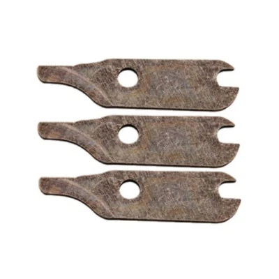 JEU DE 3 LAMES COUTEAUX DE RECHANGE POUR CISAILLE GRIGNOTEUSE - Imagen 1 de 3