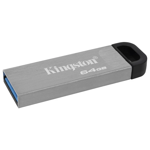 Chiavetta di memoria pen drive USB in metallo 64GB Kingston DTKN/64GB - Immagine 1 di 1