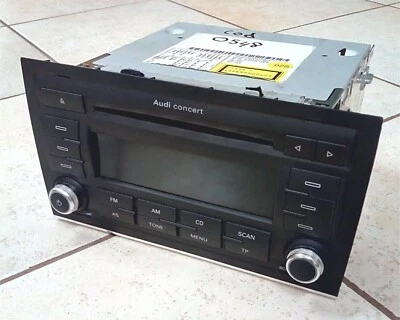 Audi A4 Radio Concert EU B7 soul 8E0035186AL CD MP3 RDS - Bild 1 von 4