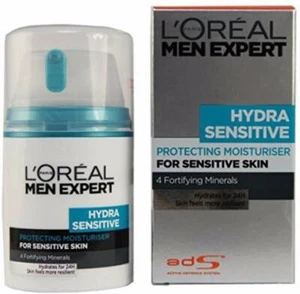 Loreal Men Expert Hydra Sensitive Protecting Moisturizer For Sensitive Skin 50ml - Picture 1 of 1