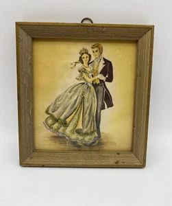 Frame Stan David Dancing Couple 19 Century Fashion 4x5 - Picture 1 of 4