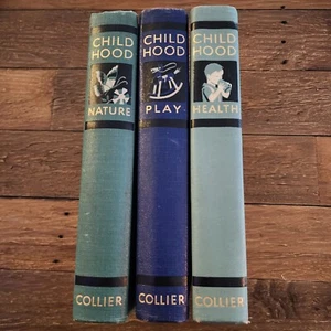 Collier's Childhood The Beginning Years & Beyond 1st Edition 1936 Volume 1-3   - Picture 1 of 24