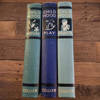 Collier's Childhood The Beginning Years & Beyond 1st Edition 1936 Volume 1-3   - Image 1 of 4