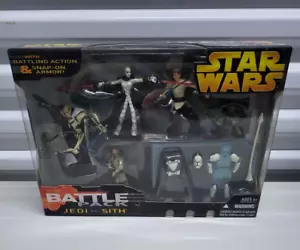 Jedi vs Sith 2005 Battle Pack STAR WARS La Vendetta dei Sith NUOVO D1 - Foto 1 di 2