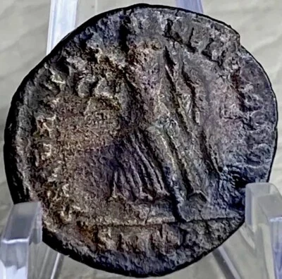 Authentic Ancient Roman Coin 364AD Emperor Valentinianus I One Victory Rare Old - Image 1 of 4