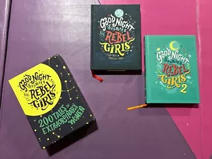 Goodnight Stories For Rebel Girls 1-2 Box Set — 200 Tales of Extraordinary Women - Picture 1 of 15