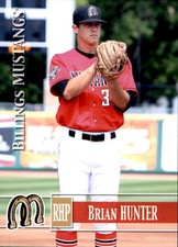2014 Billings Mustangs Grandstand #15 Brian Hunter Port Jefferson Station NY