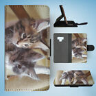 SAMSUNG GALAXY NOTE 9 FLIP CASE WALLET COVER|MAINE COON CAT 7