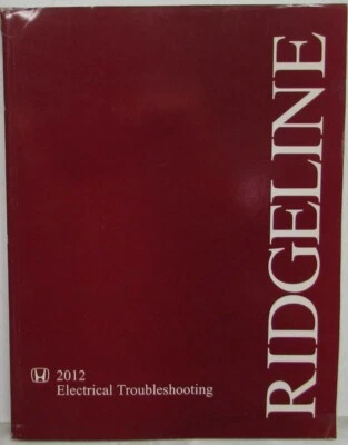 Honda Ridgeline 2012 manual de servicio eléctrico de solución de problemas Foto 1 de 4