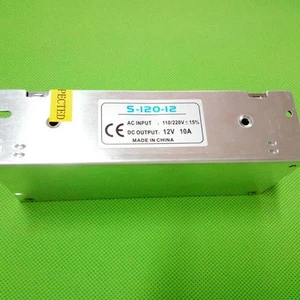 AC110V-220V TO DC 12V Regulated Transformer Power Supply For LED Strip Light 10A - Picture 1 of 3