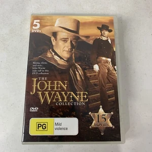 John Wayne Collection DVD 15 Movies 5 Discs Region 0 ALL Free Postage - Picture 1 of 6