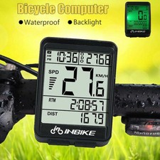 Wireless Cycling Bike Computer Bicycle Waterproof LED Speedometer Odometer hot