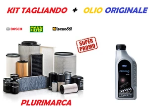 KIT TAGLIANDO COMPLETO OLIO ORIGINALE FORD FIESTA VII 1.5 TDCI - Foto 1 di 8