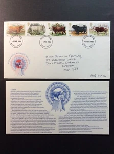 BroadviewStamps Great Britain #1044-48 FDC. Combined shipping always offered. - Picture 1 of 1