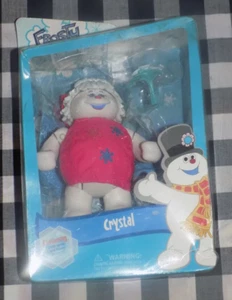 Crystal Frosty the Snowman Wife Figure 2012 Warner Brothers Christmas Rare HTF - Picture 1 of 2