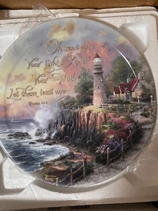 The Light of Peace is the 3rd Issue in Thomas Kinkade’s Have Faith Collection - Picture 1 of 3