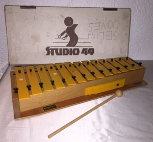 CAMPANARIO ESTUDIO 49 GAd xilófono metal en embalaje original música Ehret Mannheim - Imagen 1 de 5