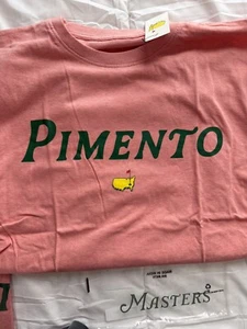 NEW 2025 Masters Tournament Orange Pimento T-Shirt Size XL Augusta National Golf - Picture 1 of 2
