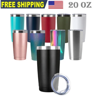 20oz Tumbler Stainless Steel Sip Lid Double Wall Vacuum Insulated Travel Bottle - Image 1 of 4