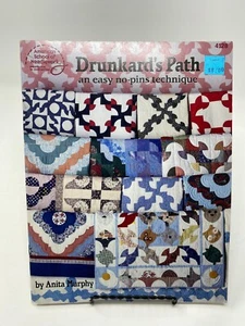American School Of Needlework Drunkards Path An Easy No-Pins Technique Quilt - Picture 1 of 6