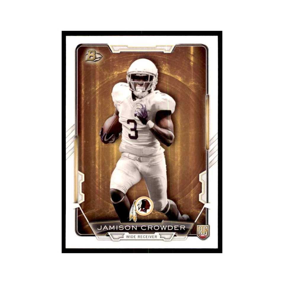 2015 Bowman Jamison Crowder RC Football Cards #86 - Image 1 of 3