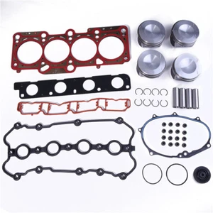 Engine Gasket &Piston Ring Overhaul Rebuilding Kit For AUDI A4 A6 BPG/BWTBPJ/BYK - Picture 1 of 9