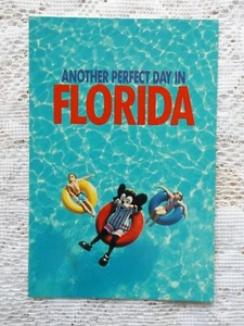 VINTAGE WALT DISNEY ANOTHER PERFECT DAY IN FLORIDA POSTCARD * 4 X 6 * MINNIE * - Picture 1 of 5