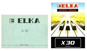 ELKA X30 Serviceanleitung Reparatur Schaltpläne Schaltplan Schema PDF + Besitzer - Bild 1 von 7