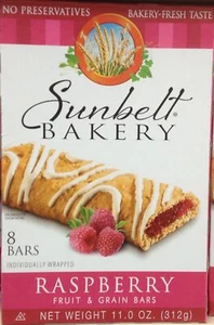 Sunbelt Bakery Fruit & Grain Bars (raspberry) 11 oz, 8 Ct - Picture 1 of 1