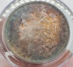 1885-O Morgan Dollar - MS-64 PCGS 🔥Toner🔥 - Picture 1 of 4