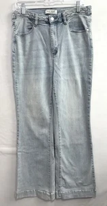 Judy Blue Cadence Hi-Waist Braided Wide Leg Jeans hellblau JB88332 Größe 11/30 - Bild 1 von 16