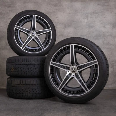 Mercedes EQE 43 53 AMG Winterräder 21 Zoll X294 Felgen A2944011400 schwarz - Bild 1 von 4