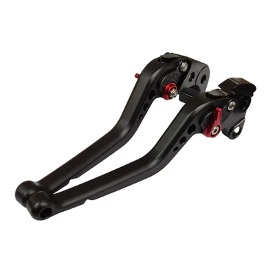 Palancas de freno y embrague ajustables negras largas Honda CBR1000RR Fireblade 2004-2007 Foto 1 de 4