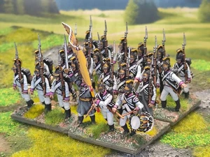 28mm DPS painted Napoleonic Austrian Fusilier 36th Kolowrat Rgt (Bohemian) HW423 - Picture 1 of 11