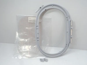 Genuine OEM Bernina Large Oval Embroidery Hoop w/Template, Clips - Picture 1 of 1