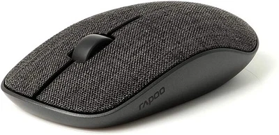 rapoo M200 Plus Optical 1.300 DPI 2.4GHz Wireless Ambidextrous Mouse Textile-Cov - Bild 1 von 4