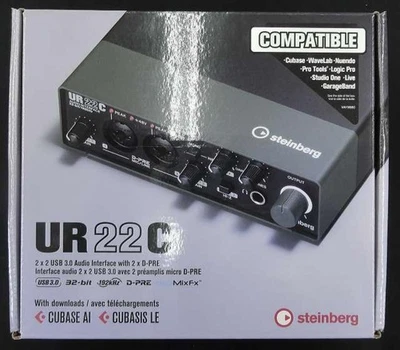 STEINBERG UR22C USB Audio Interface Old Stock Unopened Item OM04 2.0 - Image 1 of 4