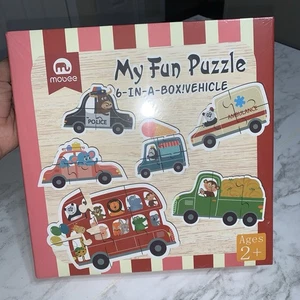 My Fun Puzzle 6-IN-A-BOX! FAHRZEUG Mobee  - Bild 1 von 4