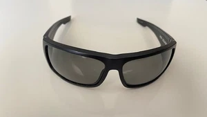 SPY+COURSE Sunglasses Black Frame Sport Shades 67-14-133 Polarized Black Lenses - Picture 1 of 13
