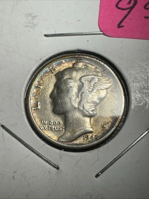 1945 D Mercury Head Silver Dime We Combine Shipping  - Image 1 of 2
