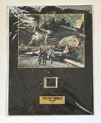 JURASSIC PARK THE LOST WORLD Limited Ed. 35 MM Film Frame Cell SENITYPE - image 1 of 4