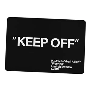 Keep Off Teppich Moderne Fußmatte|Gemütliche Wohnkultur Teppich|Rutschfester Vorleger für - Bild 1 von 7