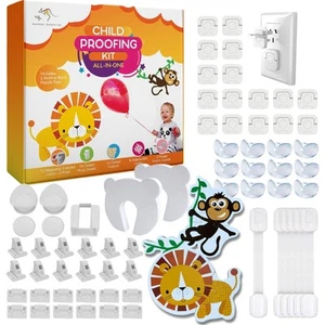 Baby Proofing Kit 67-teilig All in One enthält magnetische Schrankschlösser für Baby P... - Bild 1 von 7