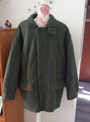 Jagdjacke, Jagd Hunting Woll/Fleece-Optik Olivgrün Gr. 26 /XL-XXL Sankt Hubertus - Bild 1 von 4