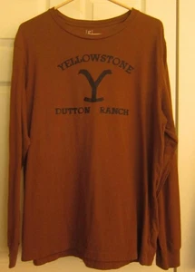 YELLOWSTONE DUTTON RANCH HERREN HEMD MONTANA TV SHOW KEVIN COSTNER GR. XLG 46-48 - Bild 1 von 3