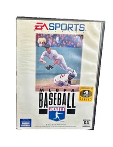 MLBPA Béisbol SEGA Genesis Juego De Colección 1994 EA Sports Juego en 4 Vías Sin Manual Probado - Imagen 1 de 7